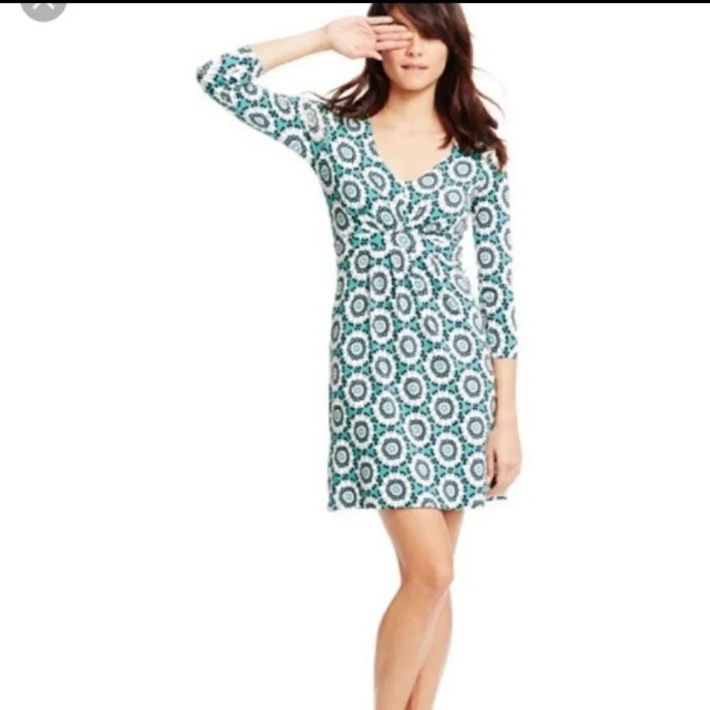Boden Mandala Print Design Dress Casual Resort Boho Feminine Vacation Coastal